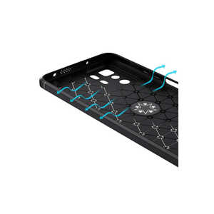 Funda de Silicona Premium Netzy SAFA Serie Ravel para Poco X3 GT, Color Negro y Oro Rosa, Compatible con Poco X4 Pro 5G - Product Image 3