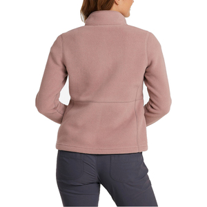 เสื้อสเวตเตอร์ขนแกะสำหรับผู้ชายเสื้อกีฬากันลมคอปกตั้งกลางแจ้งแบบคลาสสิกภูเขาของผู้หญิง - Product Image 4