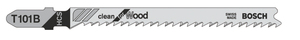 LAMA PER LEGNO T 101 B 5 PZ. BLISTER - Product Image 1