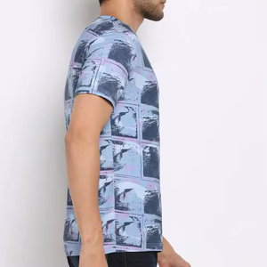 เสื้อยืดพิมพ์ลายกราฟิกสำหรับผู้ชายเสื้อยืดแฟชั่นลำลองสำหรับฤดูร้อน - Product Image 3