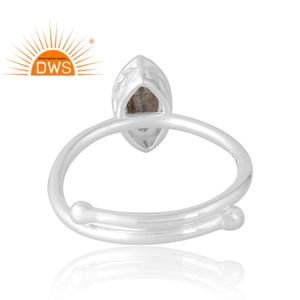 Anillo de piedras preciosas de labradorita Natural de Plata de Ley 925 más vendido, joyería personalizada para mujer, regalo para ella - Product Image 2