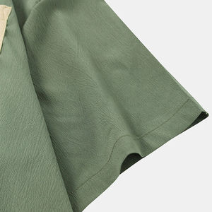 New Best Streetwear 100% Cotton Jersey Front <b>Pocket</b> <b>T</b>-<b>Shirts</b> And Shorts Set Summer Blank Short Sets For <b>Men</b> Wholesale Low Price - Product Image 4