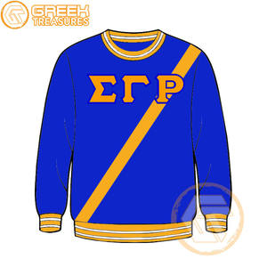 Sudadera de lana de algodón Sigma Gamma Rho personalizada de alta calidad, Jersey bordado, chaqueta para mujer, ropa griega, estilo de hermandad - Product Image 3
