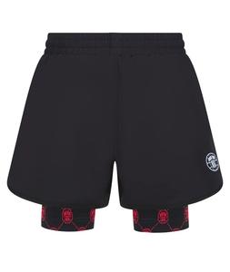 กางเกงขาสั้น MMA สำหรับผู้ชายน้ำหนักเบาพิมพ์ลายดิจิทัลป้องกันการหดตัว - Product Image 1