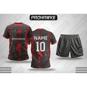 ชุดฟุตบอลโปรฮอว์คแบบกำหนดเอง ชุดทีมฟุตบอลแบบซับลิเมชั่น ชุดยูนิฟอร์มโปรฮอว์คสำหรับผู้ใหญ่ - Product Image 3
