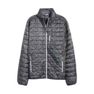 แจ็กเก็ตขนปลาปักเป้าสำหรับผู้ชายเสื้อแจ็คเก็ตเนื้อนิ่มน้ำหนักเบาใช้บุภายในอย่างอบอุ่นและทันสมัยเหมาะสำหรับอากาศหนาว - Product Image 2