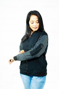 Veste solide unique pour femmes pour femmes et filles Vestes de conception OEM - Product Image 2