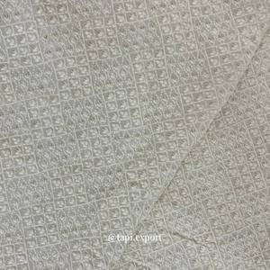 ผ้าจอร์เจียแท้ลายสก๊อตผ้าบางเนื้อวิสคอสเสื้อผ้าแต่งงานน้ำหนักปานกลางระบายอากาศได้ดีมีเทคนิคการถักทอ - Product Image 4