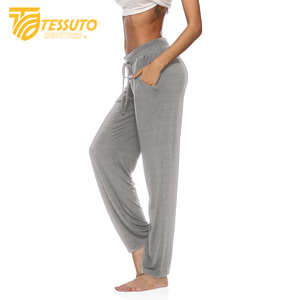 Pantalones cortos para correr de cintura alta de verano de algodón/poliéster para mujer, pantalones deportivos de Yoga con forro interior de secado rápido - Product Image 2