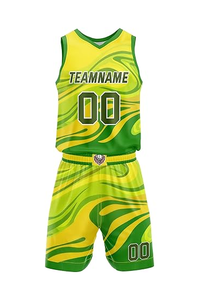 Conjuntos de Uniformes de Baloncesto Personalizados, Camiseta con Nombre de Equipo, Número y Logotipo Impresos para Hombres, Mujeres y Jóvenes - Product Image 2