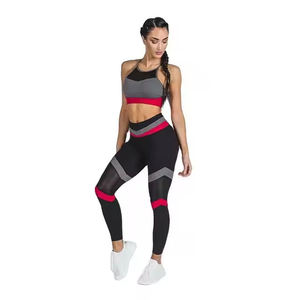Wholesale Women Running <b>Leggings</b> Seamless High Waist Yoga Pants <b>with</b> Butt Lift Support. - Product Image 1