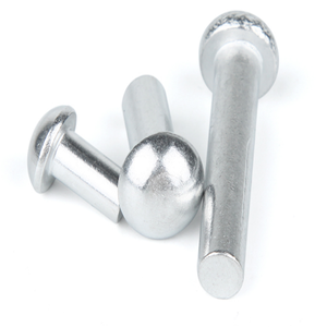 Rivet en aluminium massif à tête ronde, prix direct usine, pour ustensiles de cuisine - Product Image 1