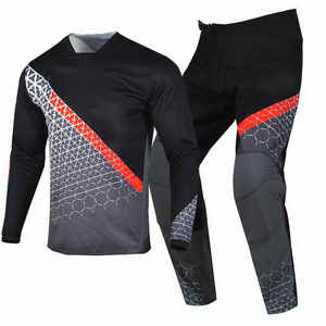 Combinaison de moto pour la course Custom Fit Two Piece Set OEM Factory Offroad Gear avec caractéristiques de protection - Product Image 2