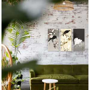 โอฮาร่า โคซอน ชุดภาพพิมพ์ศิลปะ 3 ชิ้น กระดาษเคลือบ 250 GSM ลายภาพนิ่งที่มีสไตล์ - Product Image 6