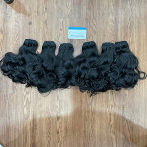 Oferta de Black Friday, Extensiones de Cabello Natural Ondulado Negro, Trama Doble, Cabello Humano Vietnamita, Cabello Vietnamita Virgen - Product Image 3