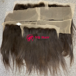 Peluca de Cabello Humano Frontal de Fábrica al por Mayor, Liso, con Doble Trama, Sin Enredos, Sin Caída, Cutícula Alineada, Cabello Virgen Natural - Product Image 5