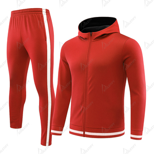 Chándal Hombres Zip Hoodie Activewear para Fitness al aire libre Deportes Gimnasio Correr Jogging y ejercicio Transpirable Conjunto sostenible - Product Image 5
