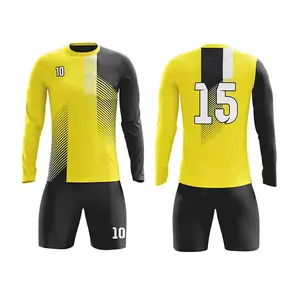 Wholesale Soccer Uniform Customized Men Plain Soccer Uniform Comfortable Soccer Uniform