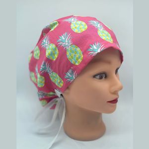 Bonnet de gommage de qualité supérieure Protection des cheveux Fermeture à cravate réglable Infirmière Médecin Chirurgien Chapeaux Salle d'opération Bonnet à cheveux Bonnets de gommage - Product Image 1