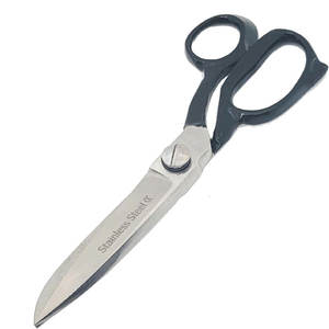 Ciseaux de tailleur professionnels en acier inoxydable, lames tranchantes, cisailles robustes pour la couture et les vêtements - Product Image 1