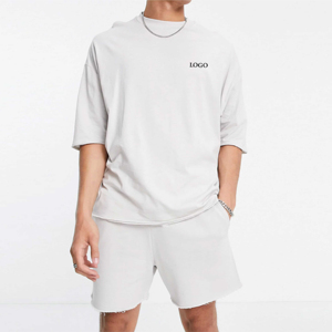 Summer Wear Chemise de gymnastique respirante pour hommes et short confortable prix raisonnable Produit à la mode le plus vendu Ensemble de shorts - Product Image 3