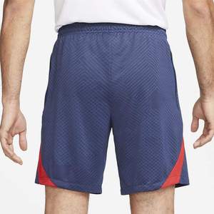 Pantalones cortos deportivos azul marino para hombre con rayas laterales Rojas Pantalones cortos de entrenamiento atlético de secado rápido Cintura elástica Ropa de gimnasio Envío DDP - Product Image 2