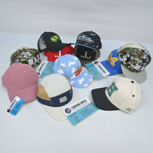 Gorra de béisbol bordada de algodón 100% ligera personalizada para hombre, gorra de calle Vintage de 6 paneles para uso informal al aire libre - Product Image 4