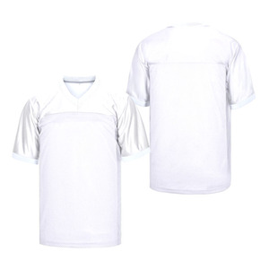 Camiseta de baloncesto de gran tamaño con cuello en V de alta calidad y logotipo personalizado, camiseta de fútbol de malla recortada cuadrada más vendida - Product Image 1