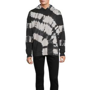 Sudadera con Capucha Extra Grande para Hombre, Informal, Cálida, de Color Sólido, Holgada, Lisa, Teñida, de Poliéster Digital, Básica, Mezcla de Algodón - Product Image 5