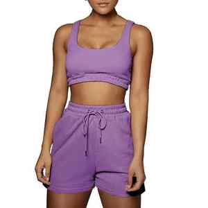 Venta al por mayor 2025 personalizable ecológico color púrpura refrigeración colágeno legging ligero transpirable hidratante sólido - Product Image 2