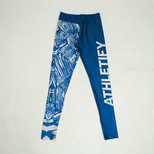 Leggings de yoga de haute qualité, respirants, tendance, aux motifs vibrants, taille élastique mi-haute, confortables avec une flexibilité maximale - Product Image 1