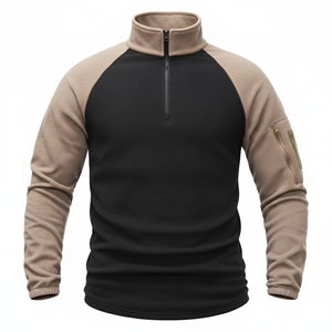 Chaqueta de Forro Polar con Cuello Alto, Cortavientos, para Exteriores, Ligera, Cálida, con Logotipo Personalizado, para Senderismo, Camping, Chaqueta de Invierno al por Mayor - Product Image 2