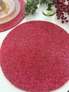 Nouveaux chemins de table et sets de table tendance en coton imprimé à la main en Inde, couleur jaune, tapis et coussinets - Product Image 4