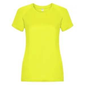 T-shirt de sport personnalisé pour femme – Marchandise sportive pour la course à pied à usage promotionnel - Product Image 6