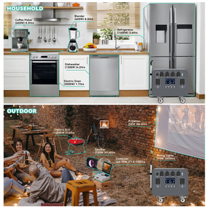 Trung Quốc nhà máy 5KW năng lượng mặt trời Máy phát điện <span class=keywords><strong>Power</strong></span> Inverter Kit với Lithium Ion battery Panel lưới lai năng lượng nhà lưu trữ 5120wh - Product Image 4