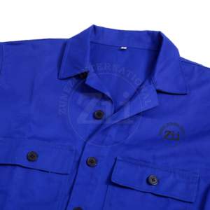 Overol de Trabajo de Alta Visibilidad, Impermeable, 100% Algodón, para Trabajadores de la Construcción, Minería, Carreteras y Seguridad Industrial - Product Image 3