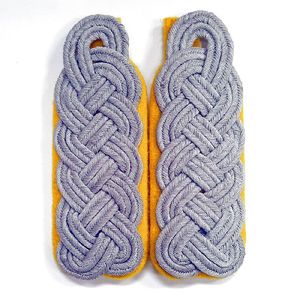 Conjunto de Epaulettes Bordadas a Mano con Hilo Metálico, Epaulettes Masculinas Personalizadas, Hombreras Tácticas, Insignias de Uniforme - Product Image 4