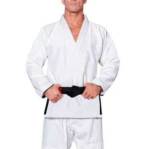 儿童运动训练跆拳道设备空手道制服柔术制服套装带松紧带