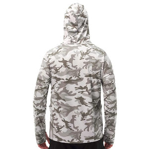 Best Selling Price OEM Service Low MOQ Quick Dry Waterproof Breathable UPF 50 100% Polyester Lightweight Unisex <b>Fishing</b> <b>Hoodie</b> - Product Image 5