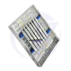 7-Piece Manual Stainless Steel Dental Composite <b>Resin</b> Filling Instrument Set Sterilization Spatulas Carvers Fillers <b>Kit</b> for - Product Image 4