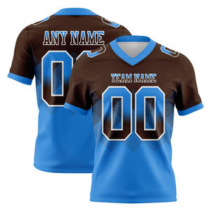 Couleurs personnalisées dégradé de sublimation forme carrée respirant grande taille à manches courtes drapeau d'été maillot de football maille personnalisée - Product Image 3