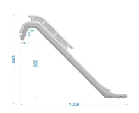 Jeux aquatiques commerciaux gonflables géants : Toboggan aquatique gonflable pour yacht et bateau