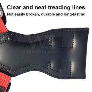 Ganchos de levantamiento de pesas de neopreno de alta calidad superventas equipo de gimnasio para levantamiento de pesas - Product Image 5