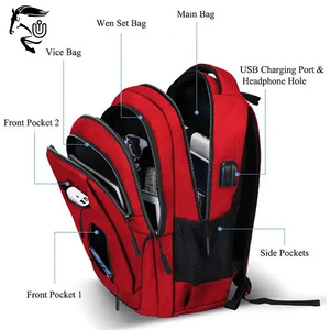 High Quality <b>Cheap</b> Leather <b>Backpack</b> Laptop <b>Backpack</b> for Men's Custom Logo Brown Bag Style Cow Hide Genuine Leather Dress - Product Image 3