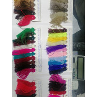 Approvisionnement d'usine haute torsion tricot tissage teint motif 100% doux Regar acrylique Chenille fil nouvelle arrivée de haute qualité