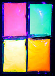 Poudre de couleur néon en vrac - Écologique, non toxique et sans danger pour la peau, biodégradable, imperméable, poudre pour fête Holi et Thanksgiving, vente chaude - Product Image 3