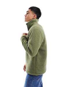 Nuevo diseño 100% algodón estilo personalizado al aire libre pulóver Sherpa chaqueta con capucha de piel para hombres térmica Polar polar sudaderas con capucha sudadera - Product Image 2