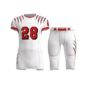 Nuevo uniforme de fútbol americano de alta calidad para hombres y sublimación de logotipo personalizado a precio razonable - Product Image 1