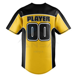 Camisetas de Béisbol y Sóftbol Personalizadas al por Mayor, Camisetas Deportivas Transpirables de Poliéster Personalizadas Unisex Baratas - Product Image 2
