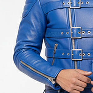 Traje de Carreras de Cuero para Hombre con Hebilla, Ropa Profesional para Motociclismo en Pista, Ajustable, Diseño Ergonómico, Material Duradero - Product Image 5